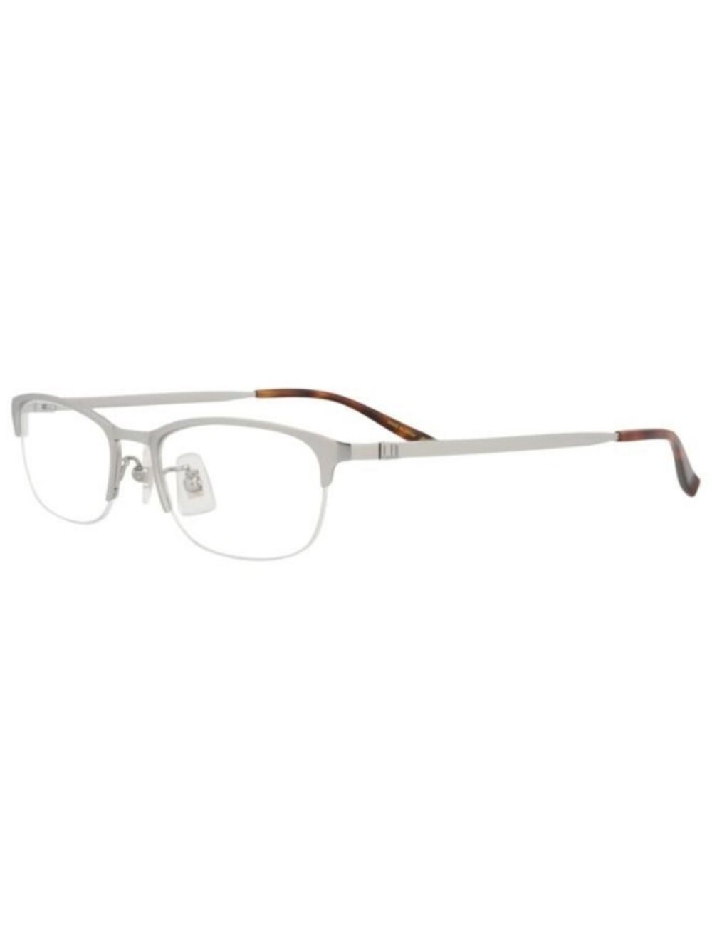 New Dunhill Mens Round/Oval Silver Silver Transparent Fashion Designer Eyeglasse